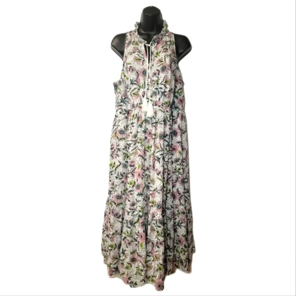 NWT Torrid Midi Gauze Tiered Dress - Picture 5 of 10